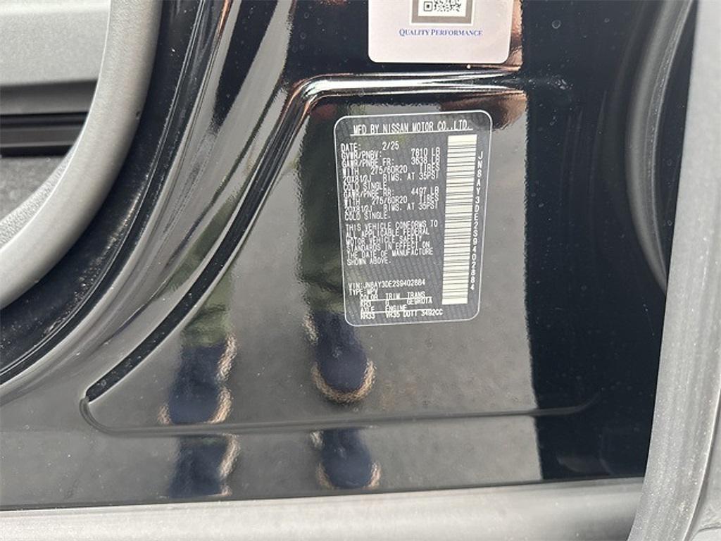 new 2025 Nissan Armada car, priced at $77,235