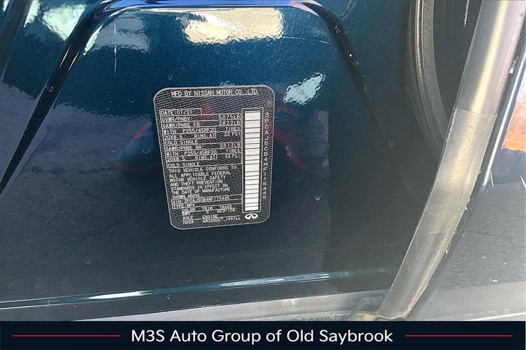 used 2021 INFINITI QX50 car, priced at $27,988