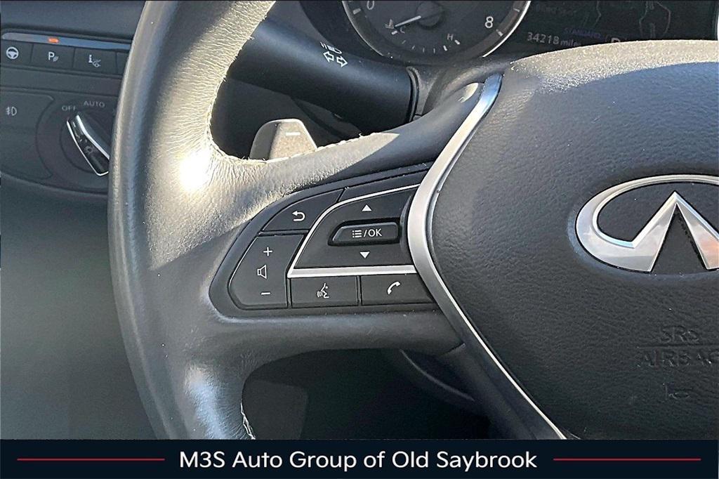 used 2021 INFINITI QX50 car, priced at $27,988