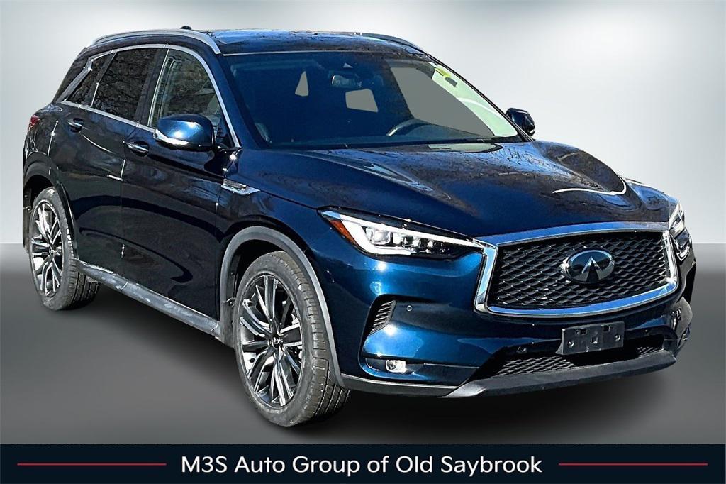 used 2021 INFINITI QX50 car, priced at $27,988