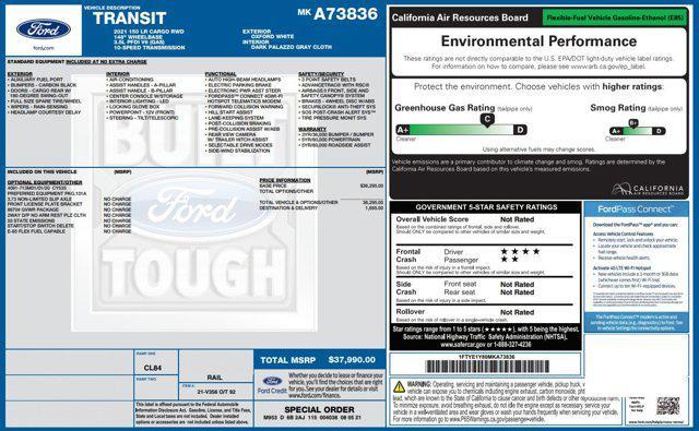 used 2021 Ford Transit-150 car, priced at $28,780