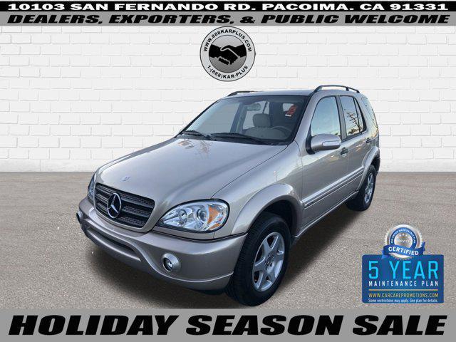 used 2003 Mercedes-Benz M-Class car, priced at $7,441