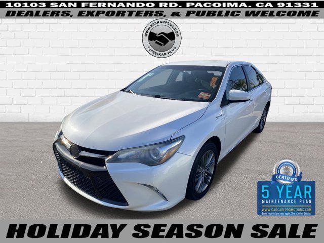 used 2015 Toyota Camry Hybrid car, priced at $13,377