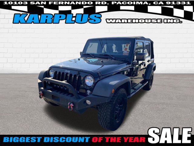 used 2017 Jeep Wrangler Unlimited car, priced at $17,979