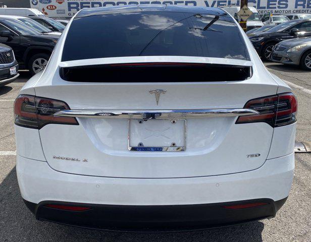 used 2018 Tesla Model X car, priced at $28,991