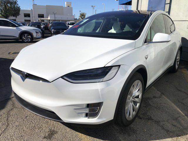 used 2018 Tesla Model X car, priced at $28,991