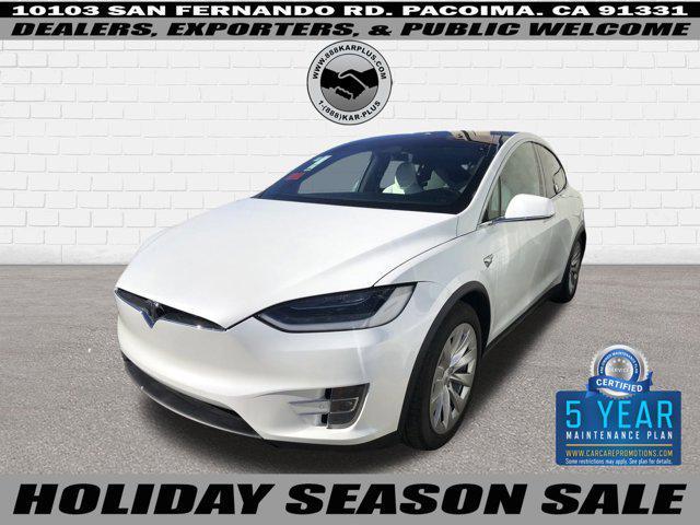 used 2018 Tesla Model X car, priced at $27,991