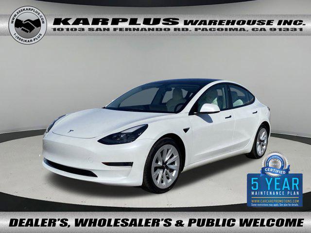 used 2021 Tesla Model 3 car, priced at $23,975