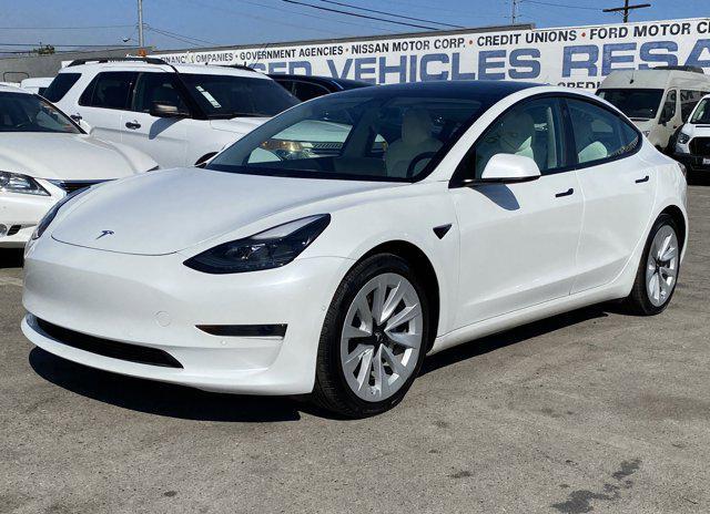 used 2021 Tesla Model 3 car, priced at $23,975