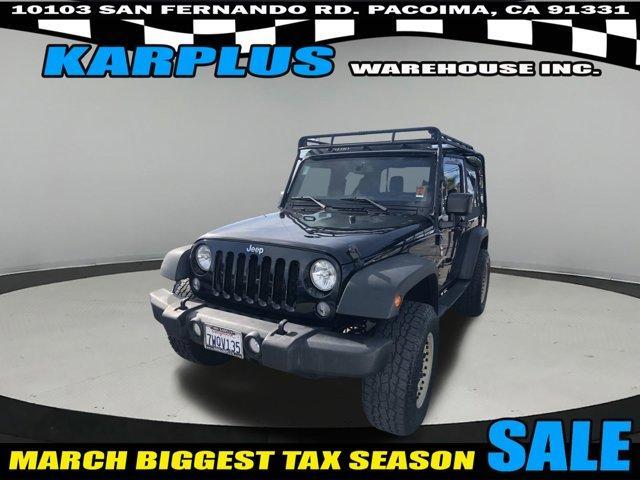 used 2015 Jeep Wrangler car, priced at $14,477