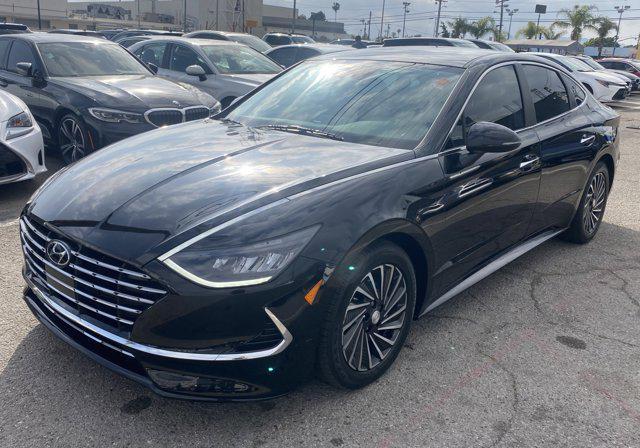 used 2023 Hyundai Sonata Hybrid car, priced at $17,487