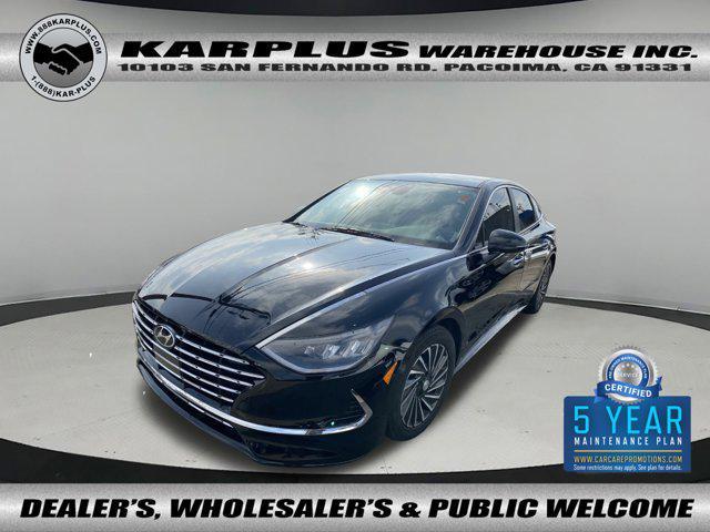 used 2023 Hyundai Sonata Hybrid car, priced at $17,487