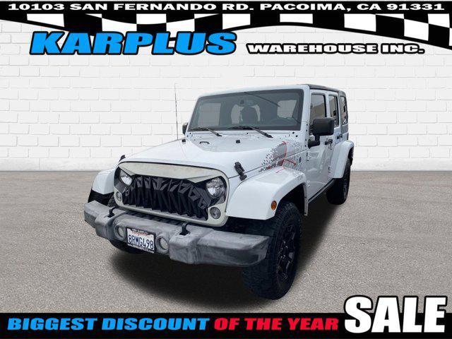 used 2016 Jeep Wrangler Unlimited car, priced at $17,471