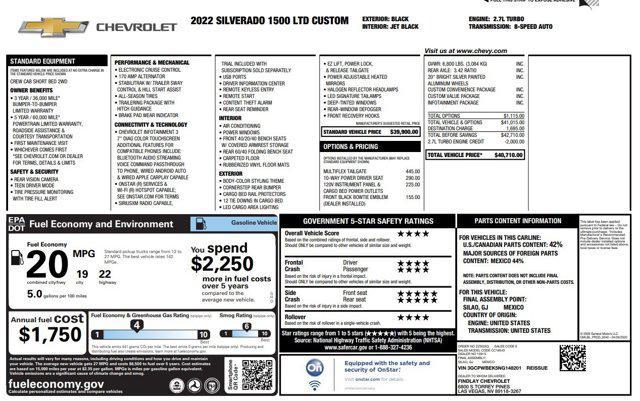 used 2022 Chevrolet Silverado 1500 car, priced at $26,497