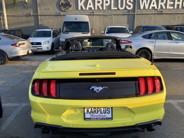 used 2021 Ford Mustang car, priced at $15,997