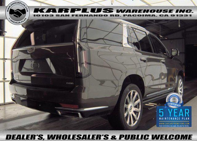 used 2021 Cadillac Escalade car, priced at $53,697