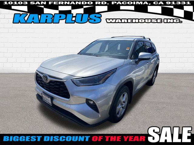 used 2021 Toyota Highlander car, priced at $21,991