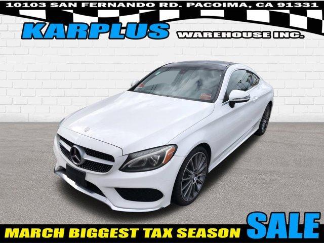 used 2017 Mercedes-Benz C-Class car, priced at $15,477