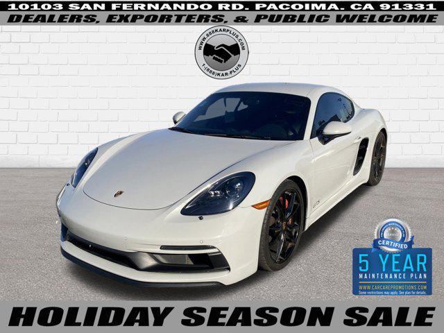 used 2018 Porsche 718 Cayman car, priced at $54,441