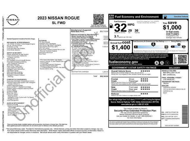 used 2023 Nissan Rogue car, priced at $20,000