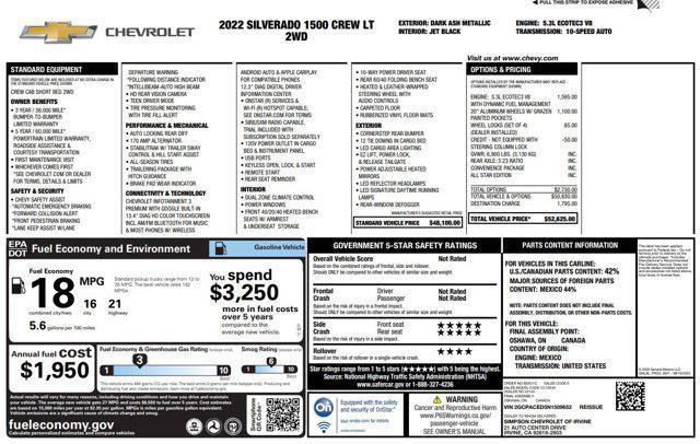used 2022 Chevrolet Silverado 1500 car, priced at $29,980