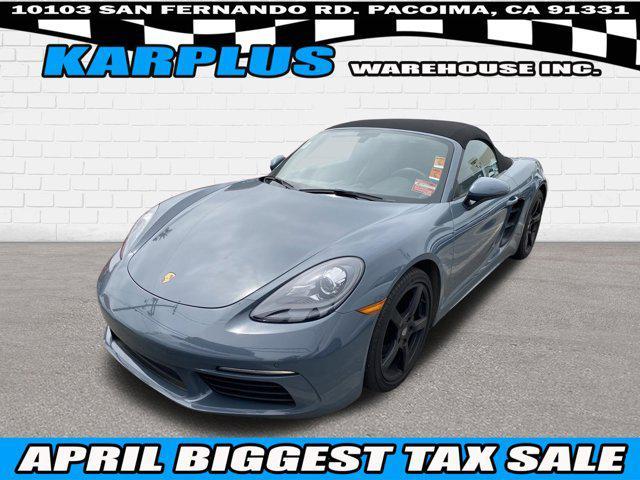 used 2018 Porsche 718 Boxster car, priced at $38,247
