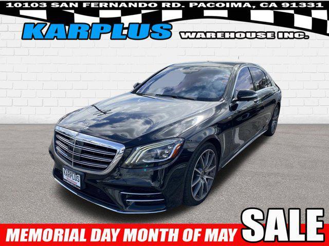 used 2020 Mercedes-Benz S-Class car, priced at $39,977