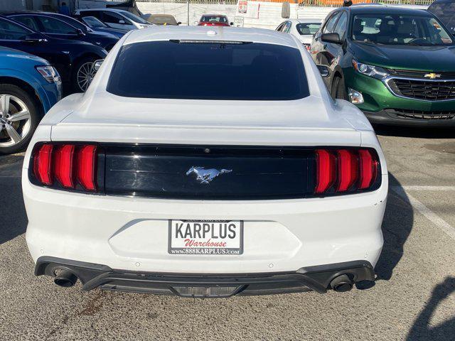 used 2018 Ford Mustang car, priced at $17,827