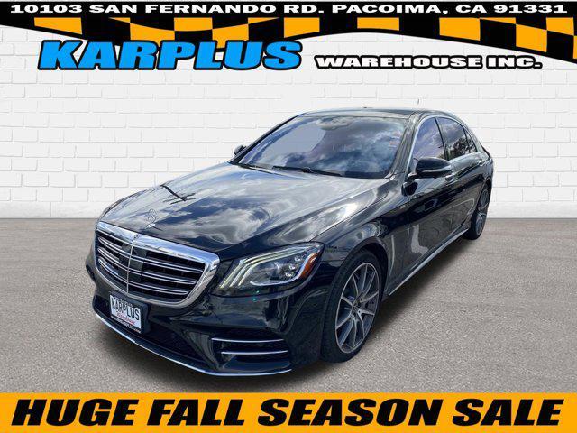 used 2020 Mercedes-Benz S-Class car, priced at $37,991