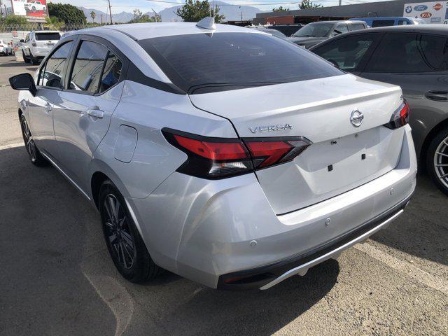 used 2021 Nissan Versa car, priced at $12,491