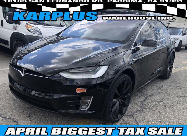 used 2020 Tesla Model X car, priced at $54,777