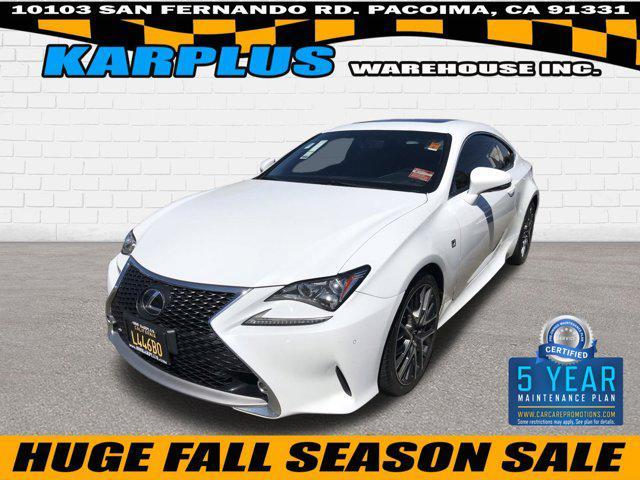 used 2015 Lexus RC 350 car, priced at $21,495