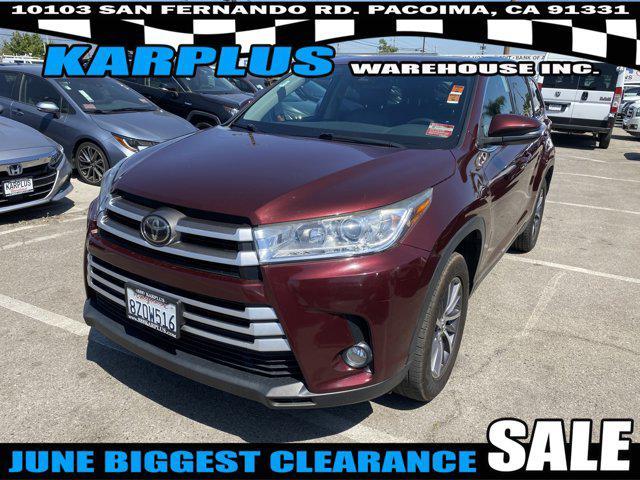 used 2019 Toyota Highlander car, priced at $24,980