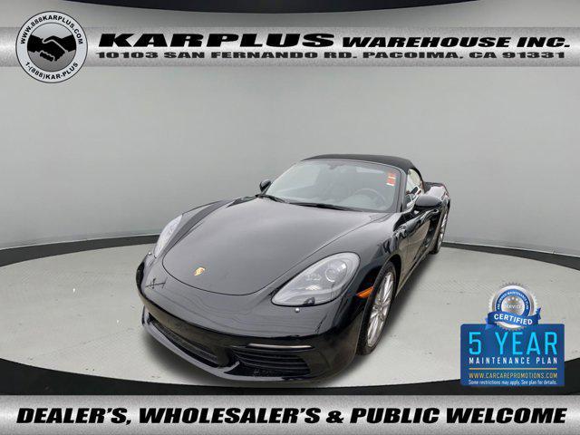used 2018 Porsche 718 Boxster car, priced at $37,441