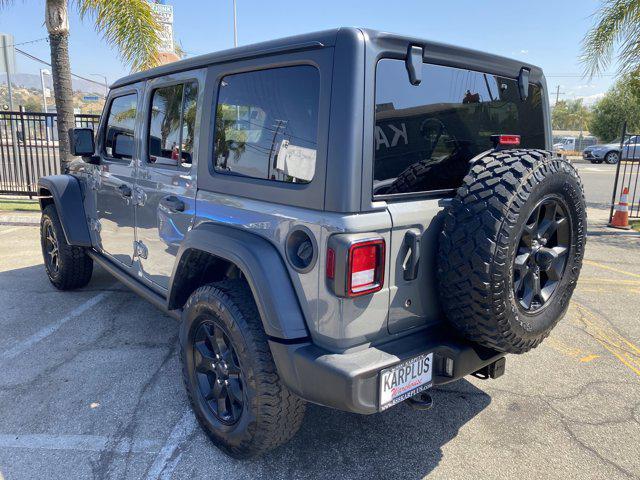 used 2020 Jeep Wrangler Unlimited car, priced at $28,347