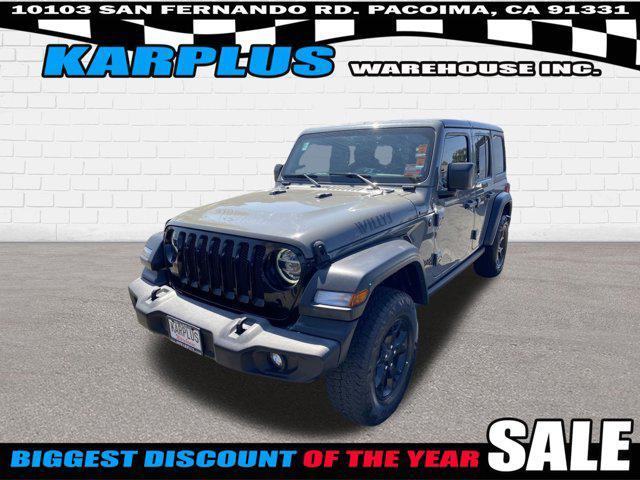 used 2020 Jeep Wrangler Unlimited car, priced at $28,347