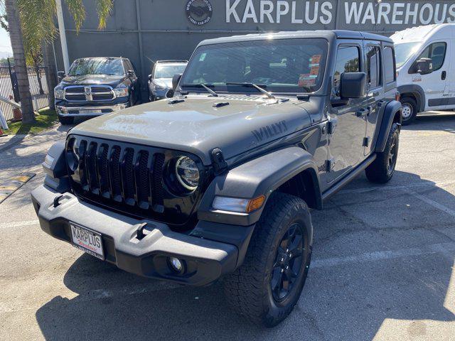 used 2020 Jeep Wrangler Unlimited car, priced at $28,347