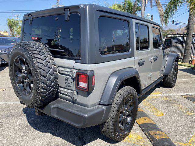 used 2020 Jeep Wrangler Unlimited car, priced at $28,347