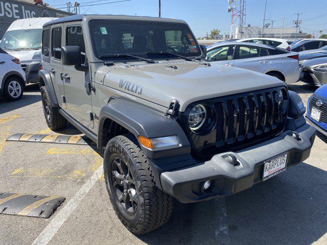 used 2020 Jeep Wrangler Unlimited car, priced at $28,347