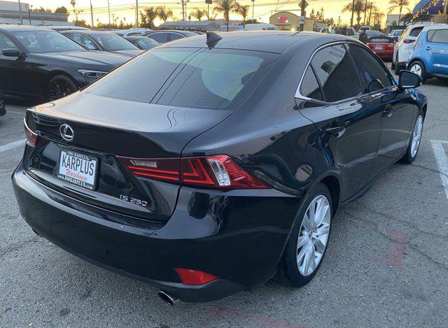 used 2015 Lexus IS 250 car, priced at $14,980