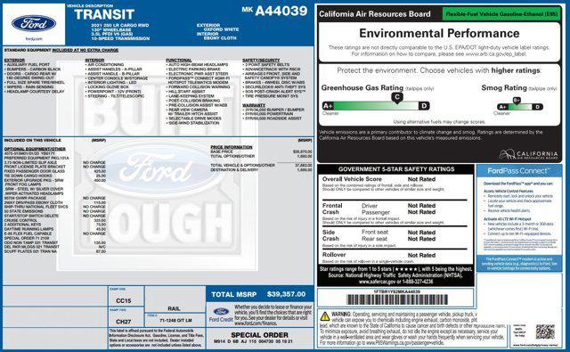 used 2021 Ford Transit-250 car, priced at $27,499