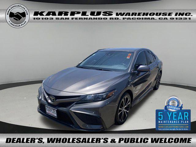 used 2021 Toyota Camry car, priced at $17,491