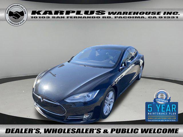 used 2015 Tesla Model S car, priced at $20,999