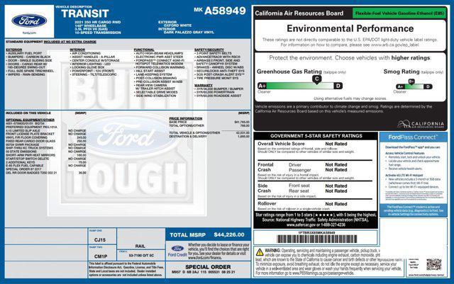 used 2021 Ford Transit-250 car, priced at $30,977
