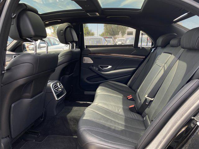 used 2015 Mercedes-Benz S-Class car, priced at $18,000