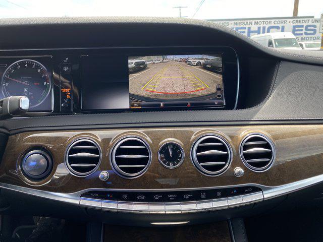 used 2015 Mercedes-Benz S-Class car, priced at $18,000