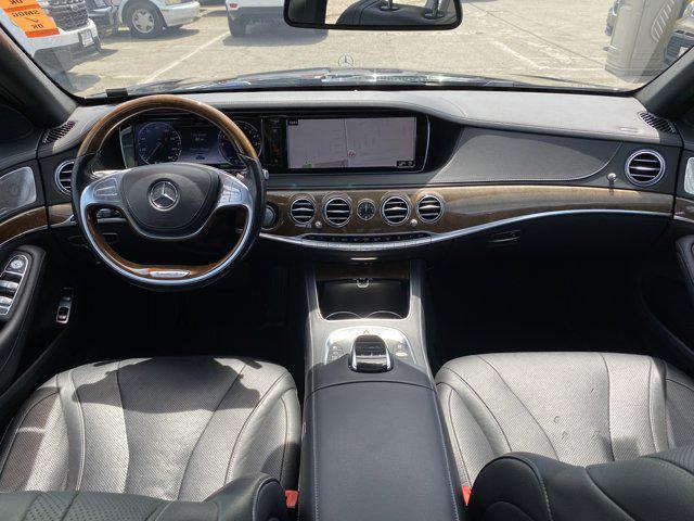 used 2015 Mercedes-Benz S-Class car, priced at $18,000