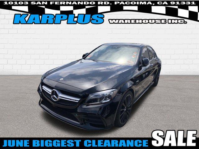 used 2020 Mercedes-Benz AMG C 43 car, priced at $33,777