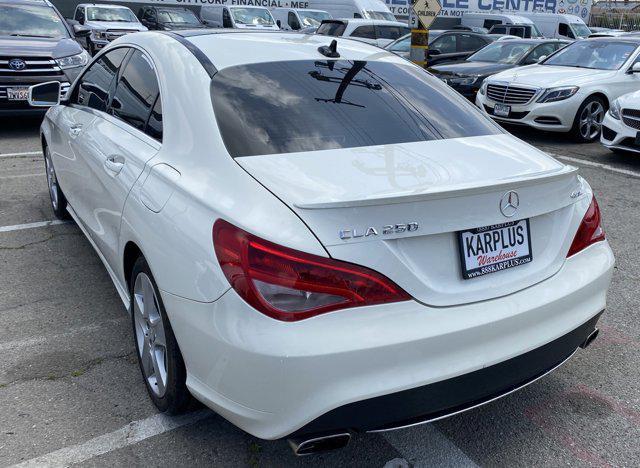 used 2016 Mercedes-Benz CLA-Class car, priced at $14,991