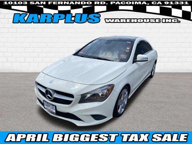 used 2016 Mercedes-Benz CLA-Class car, priced at $14,979